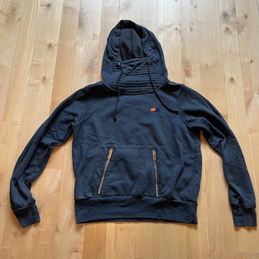 Aviator Nation Navy Ninja Hoodie - XS